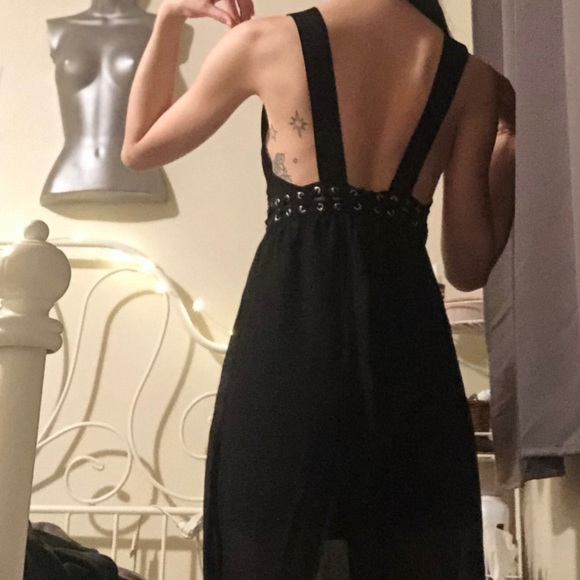 Gothic Maxi Dress - Picture 2 of 5